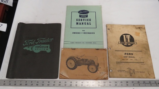 FORD FURGUSON SYSTEM INSTRUCTION BOOK, FORD SHOP