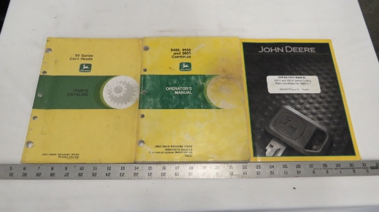 JD 900F/900R PLATFORM, JD 9400/9500/9600 COMBINE,