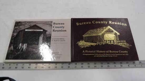 (2) BUREAU COUNTY REUNION BOOKS