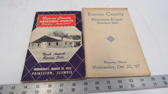 2 BUREAU COUTNY ILLINOIS ABERDEEN - ANGUS SALE