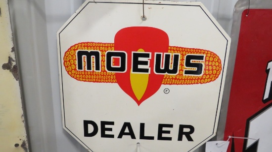 MOEWS DEALER SIGN 15" X 15"