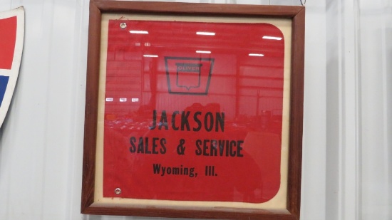 JACKSON SALES & SERVICE ADVERTISING FLAG 17 "X17"