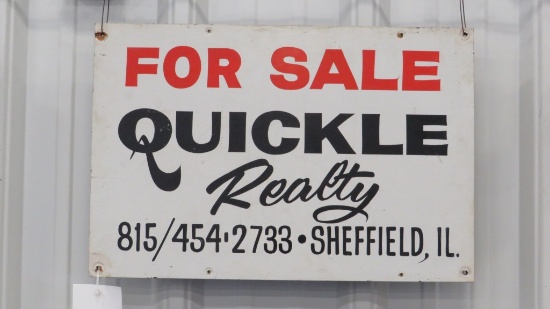 QUICKLE SIGN 28" X 29"