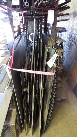 MISC SHEETS OF VARIOUS FLAT METAL
