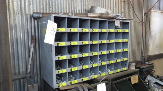 BOLT BIN AND CONTENTS