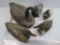 5 PLASTIC DUCK DECOYS