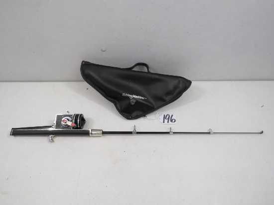 ST CROIX COLLAPSIBLE FISHING ROD AND REEL W/ CASE