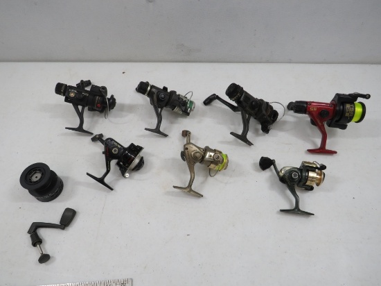 7 OPEN FACE REELS AND PARTS
