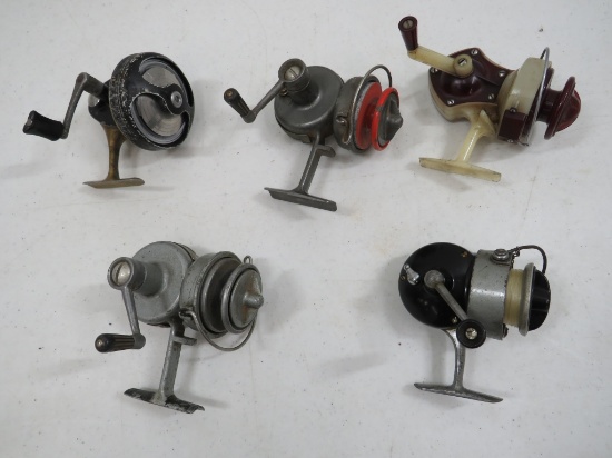6 VINTAGE FISHING REELS