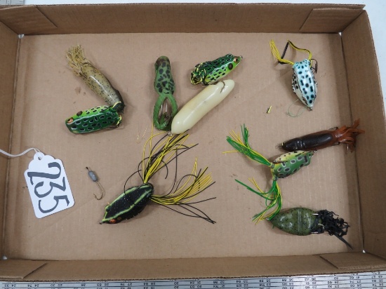 MISC VINTAGE FROG LURES