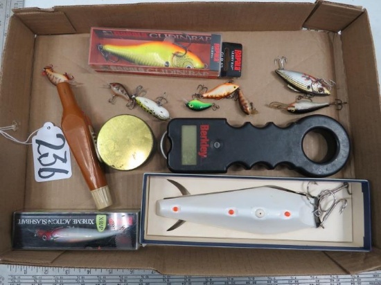 MISC FISHING LURES AND OTHER EQUIPMENT