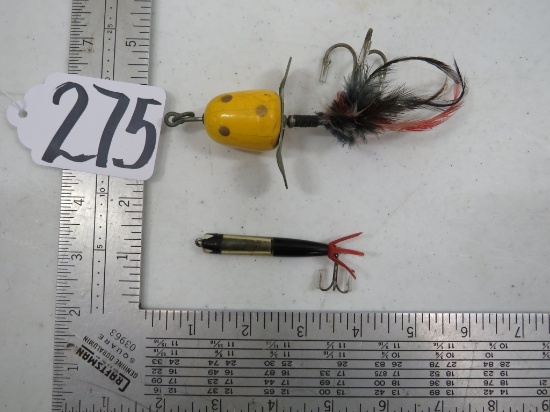 2 VINTAGE FISHING LURES