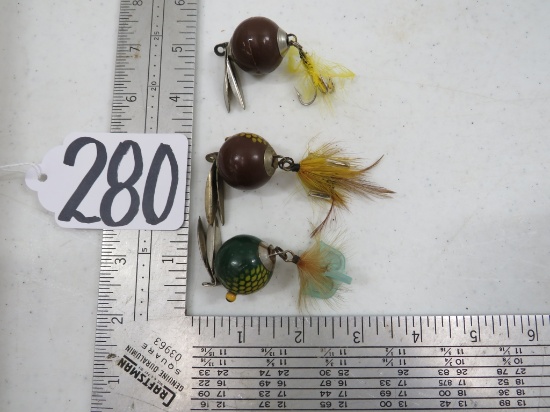 3 WORTH CO FLUTTER-FIN LURES