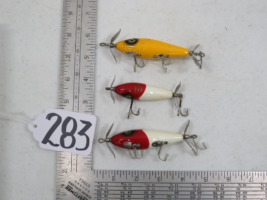 3 SOUTH BEND VINTAGE LURES
