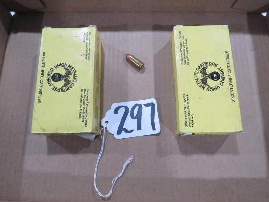 UNION MATALLIC CARTIDGE COMPANY 9MM LUGER 115 GR