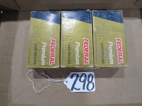 FEDERAL PREMIUM 9MM LUGER 147 GR HOLLOW POINT