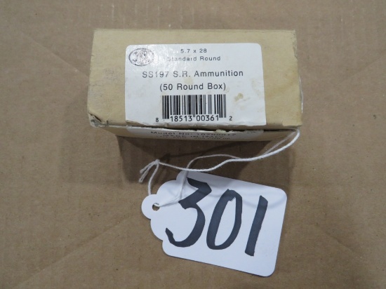 5.7 X 28 SS197 S.R. AMMUNITION (47 RNDS)