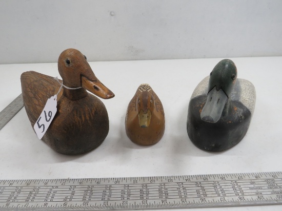 HAND CARVED BIRDS AND WATERFOWL