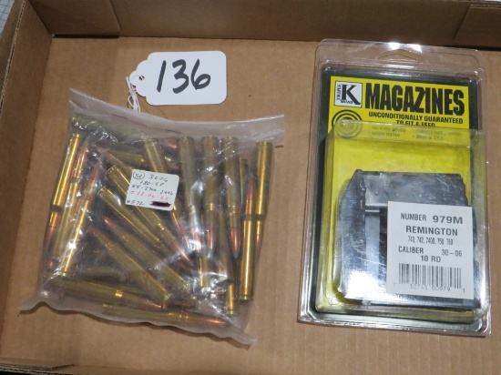 30-06 AMMO & 979M REMINGTON MAGAZINE