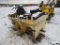 Fisher Polycaster salt spreader /saleuse