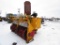 10' Quick Attach Snow blower/ Souffleur à neige, Caterpillar 3208 Turbo,Ste