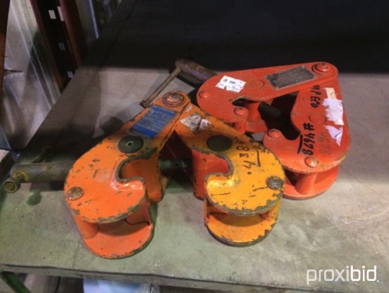 (2) Beam Clamps 2 tons