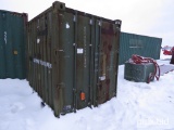 8' x 8 ' x 8' Maritime Container with inside integrated tool boxes / avec c