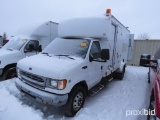 1999 Ford E450 S/A Service Truck (Cube), V8 powerstroke a/t, 15'box s/s she