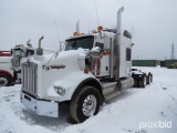 2012 Kenworth T800 10 t/a T/A Truck Tractor, S/N: 1XKDDP9X3CJ956283, Paccar