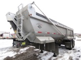 * (NEW/NEUF) (2020) Germanic R20 -2800 Hybrid dump trailer, 26', 28' hoist,