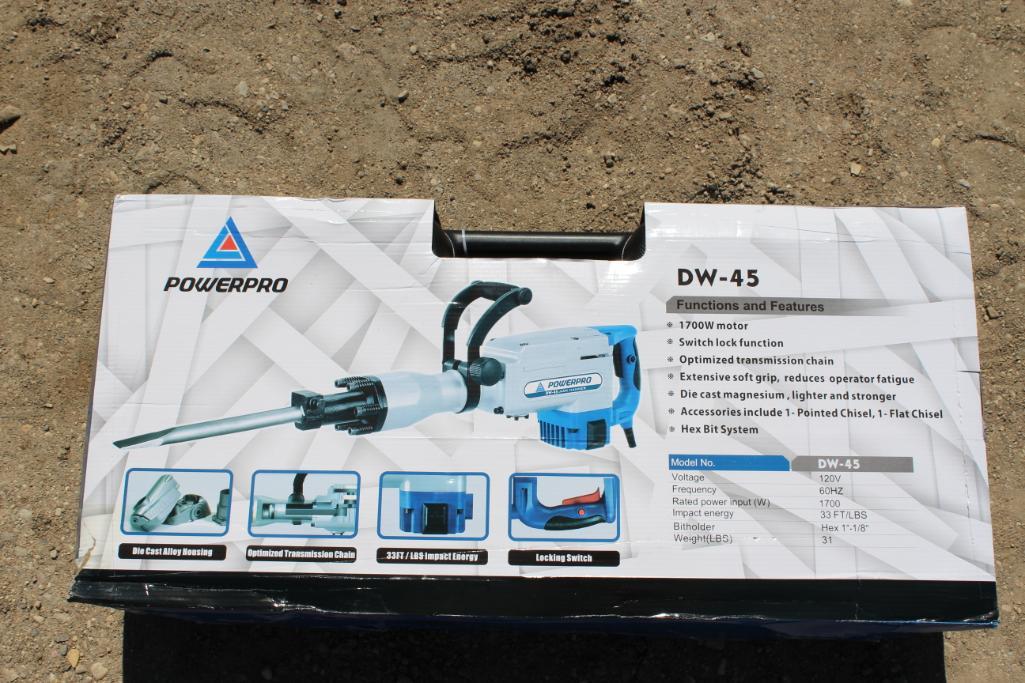Powerpro dw45 electric jack hammer deals