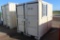 (NEW/UNUSED) 8' Container with 1 door and 1 window. Outer size: 2490x1970x2190