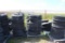 (8) pallets of 36 Weight Bases = 288 bases for Barrels/Cones