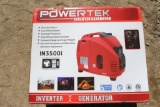 (NEW/UNUSED) Powertek IN3500I 3.5 KW inverter generator