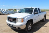 2009 GMC Sierra 1500 4x4 ext cab, S/N: 2GTEC190291100611, 216,389 KM, 6'6