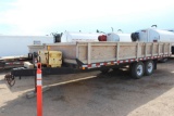 2017 Canada Trailer 20' Trailer, S/N: 2CPUSG2F2HA028746, Tandem axle Trailer, 14,000lbs capacity, re