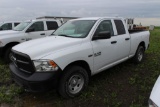 2016 RAM 1500 4x4 crew cab, S/N: 1C6RR7FT4GS106772, 84,960 KM, 6'6