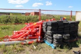 Qty of 120 (approx) Orange plastics Delineator for road signalisation & Qty of 275 (approx) Weight B