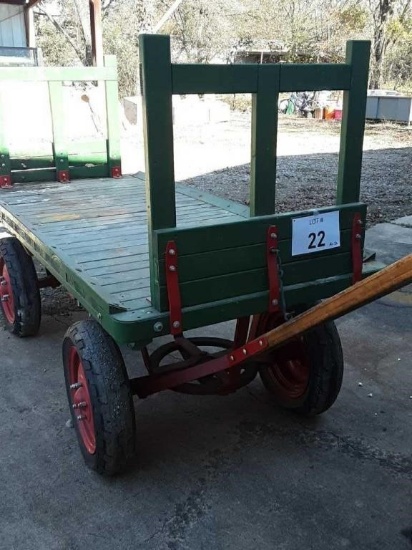 RUBBER TIRED CART
