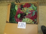 Box Of Artificial Grapes
