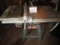 Craftsman Table Saw, With Wheel Cart