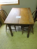 Antique Table and Chairs