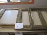 3 Large Picture frames