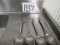 Heavy Stainless Serving Spoons * 4