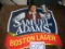 Samuel Adams Boston Lager Tin Sign 23x25