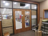 Bank Entry Doors+windows+frame+trim 142 In Long 9 Ft Tall