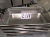 Full-size Stainless Steel 4 Inch Deep Buffet Pan*6