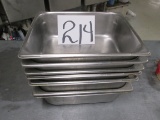 Stainless Steel Half Size 4 In Deep Buffet Pans *7