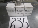 Three New Boxes Of 12-count Stainless Steel 2.5 Oz Sauce Cups *3