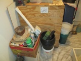 Contents Of Floral Room (except Mop Sink And Cooler)